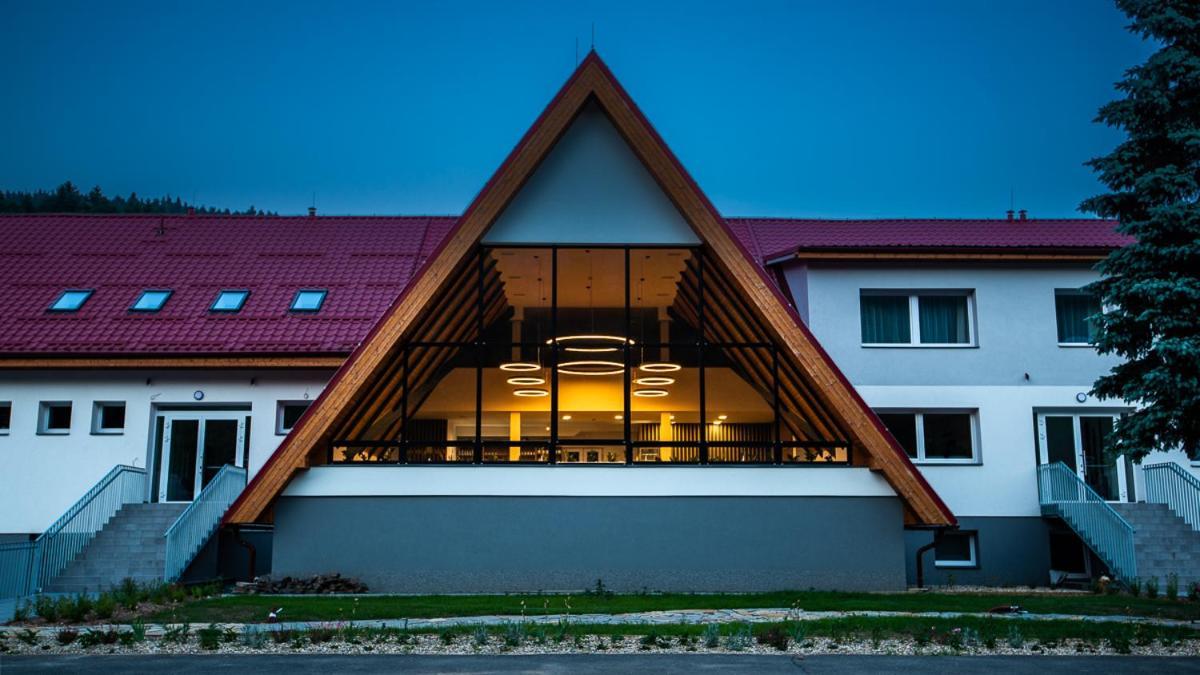 Penzion Čertovy skály Lidecko Exterior foto